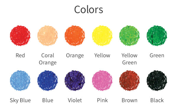 Colorful Silk Twisters: Perfect Art Color pencil for Kids and Parties - Image 2