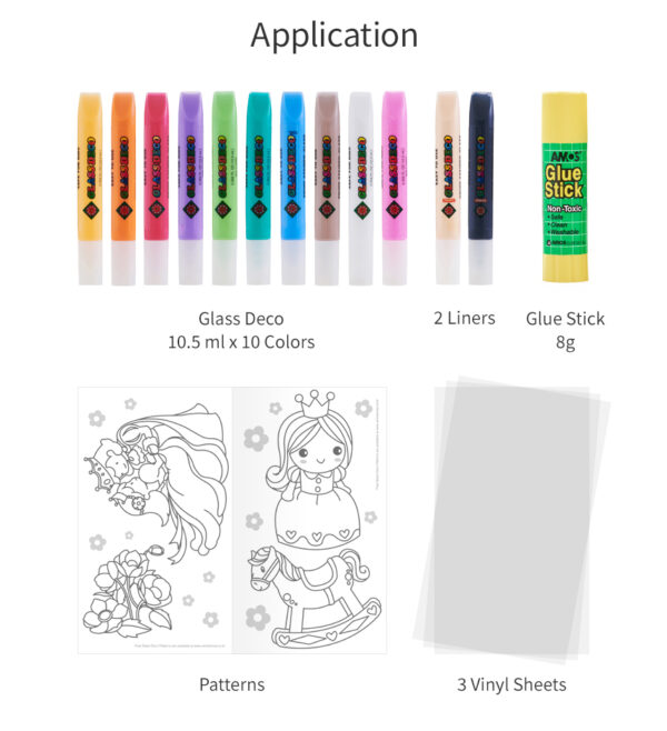 Discover the Joy of Creating with Your Kids - Glass Deco Kit for Endless Fun! - Image 2