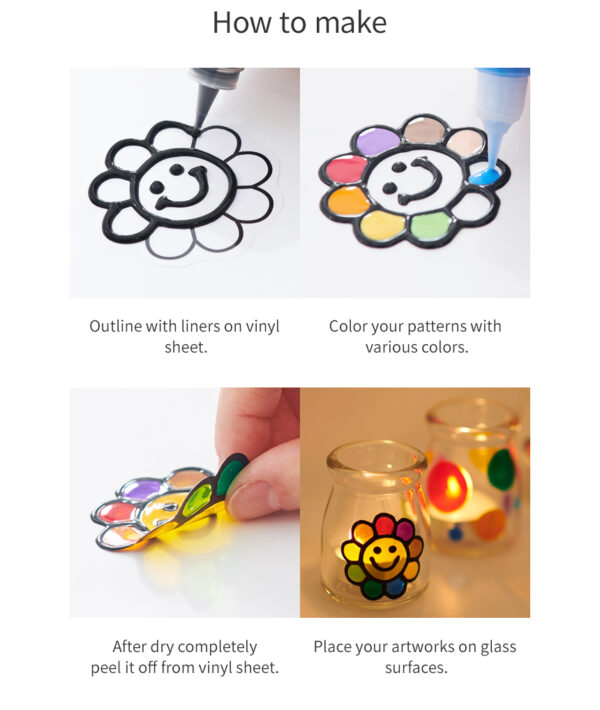 Discover the Joy of Creating with Your Kids - Glass Deco Kit for Endless Fun! - Image 6